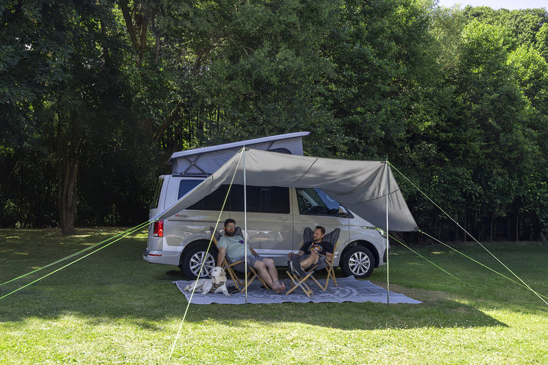 Reimo Tent Technology MAURITIUS RE-TENT Sonnensegel – 460 × 300 cm, Grau