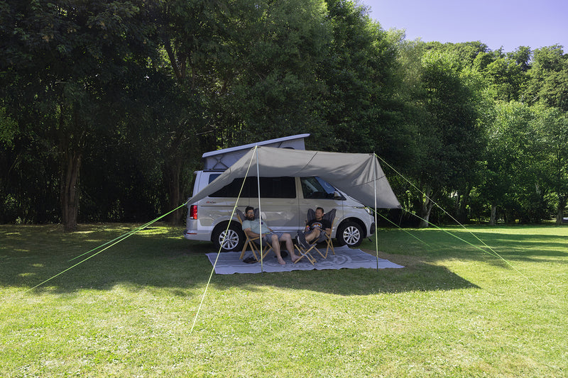Reimo Tent Technology MAURITIUS RE-TENT Sonnensegel – 510 × 300 cm, Grau