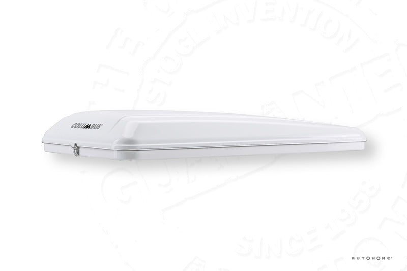 Autohome Columbus Variant Large Dachzelt – Stoff Grau, Schale Weiß