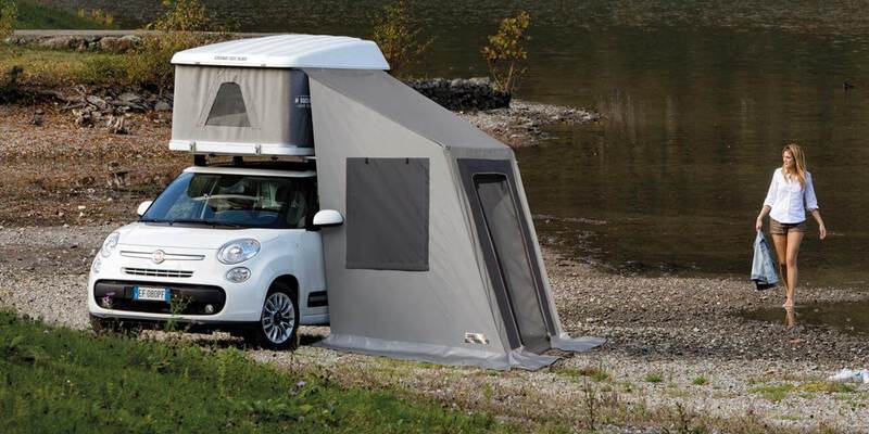 Autohome Umkleide für Dachzelt MAGGIOLINA für Fahrzeughöhe 186 - 200 cm