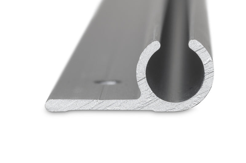 Reimo Tent Technology Aluminium-Kederschiene – 90°, Silber, 1 m