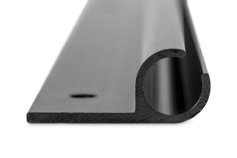 Reimo Tent Technology Aluminium-Kederschiene – 45°, Schwarz, 1 m