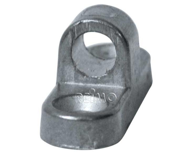 Heusser Wandösen senkrecht, Aluminium, 5 Stück