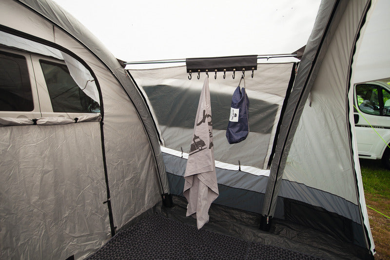 Camp 4 Hakenleiste mit 8 Haken, Keder und Klettverschluss Länge 58cm
