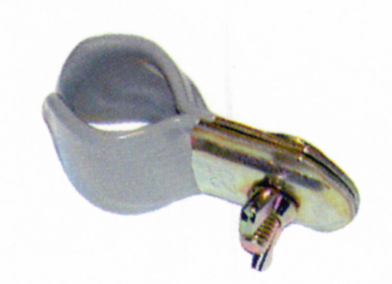 Heusser Rohrschelle gummiert 25-28mm 2 Stück