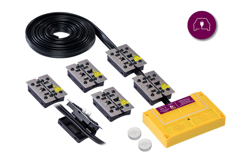 STOP&GO 8 PLUS-MINUS CLIP Hochspannungsgerät mit Ultraschall – Batteriebetrieb