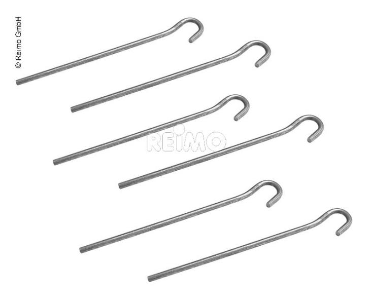 Arisol Zeltteppich, Vorzeltteppich Eisenheringe für Clips