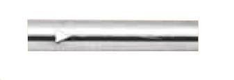 EuroCarry Easy-System Alu-Zwischenstücke – Ø25 mm, 92 cm, 2 Stück