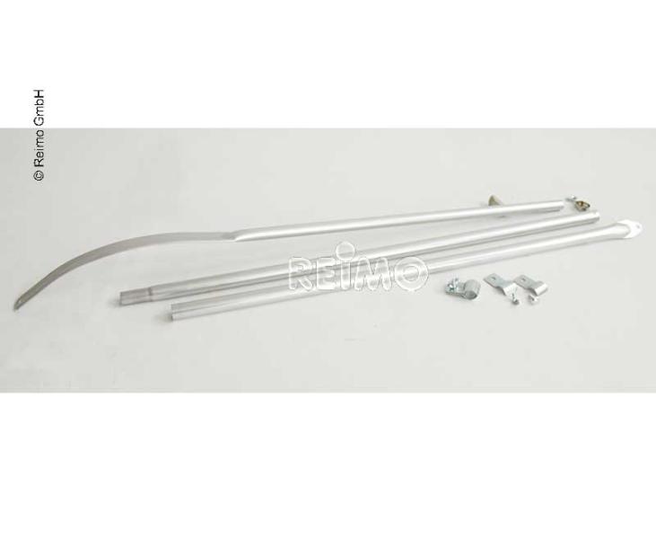 Umefa gebogene Dachhakenstange – Ø25 mm, 210–275 cm
