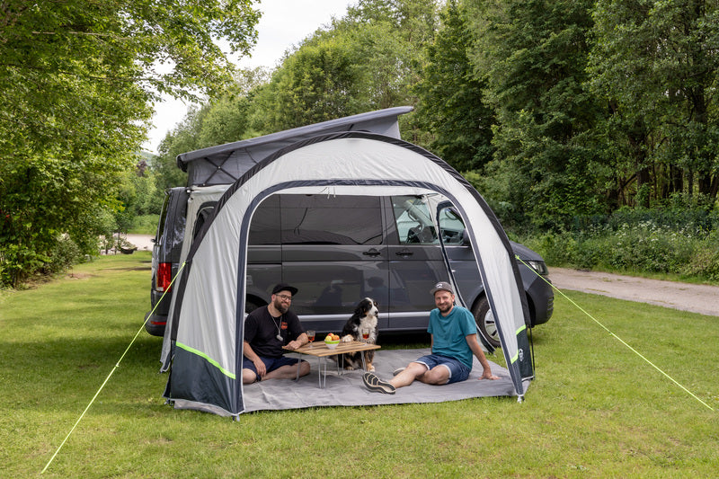 Reimo Tent Technology HISPANIOLA Sonnensegel mit Wänden – Anbauhöhe 185–220 cm