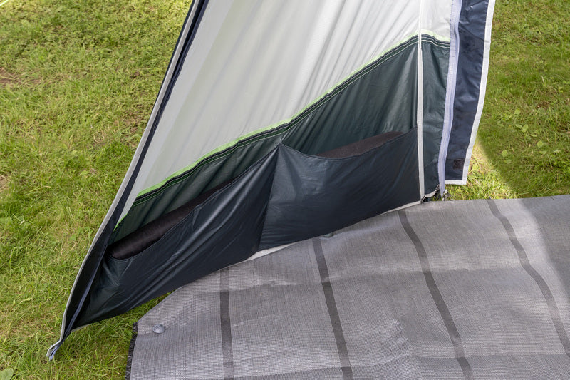 Reimo Tent Technology HISPANIOLA Sonnensegel mit Wänden – Anbauhöhe 185–220 cm