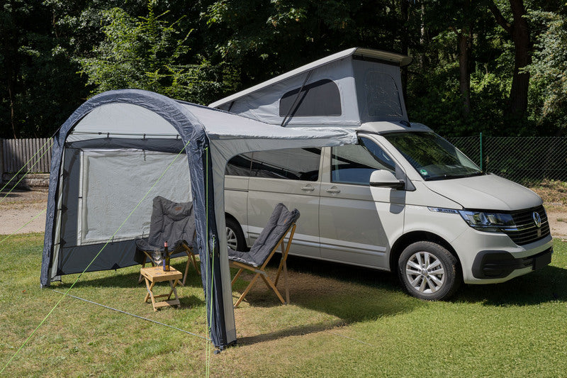 Reimo Tent Technology ANTIGUA AIR Sonnensegel mit Wänden – Anbauhöhe 180–220 cm