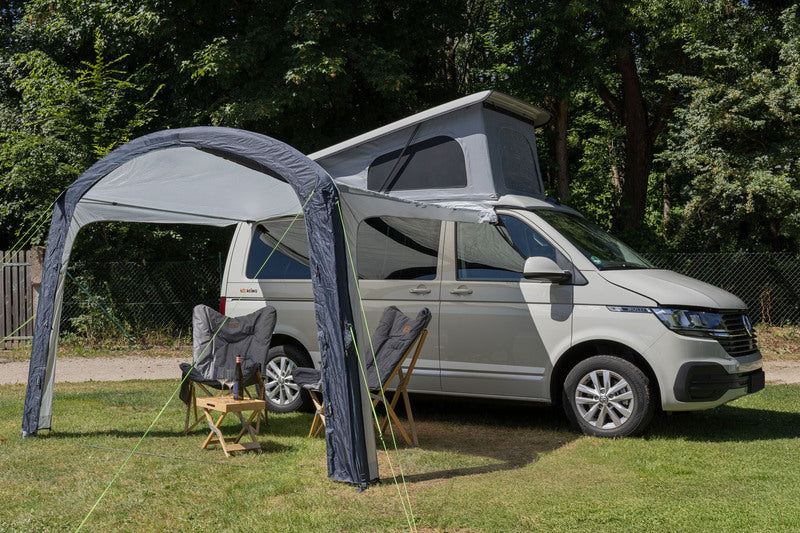 Reimo Tent Technology ANTIGUA AIR Sonnensegel mit Wänden – Anbauhöhe 180–220 cm