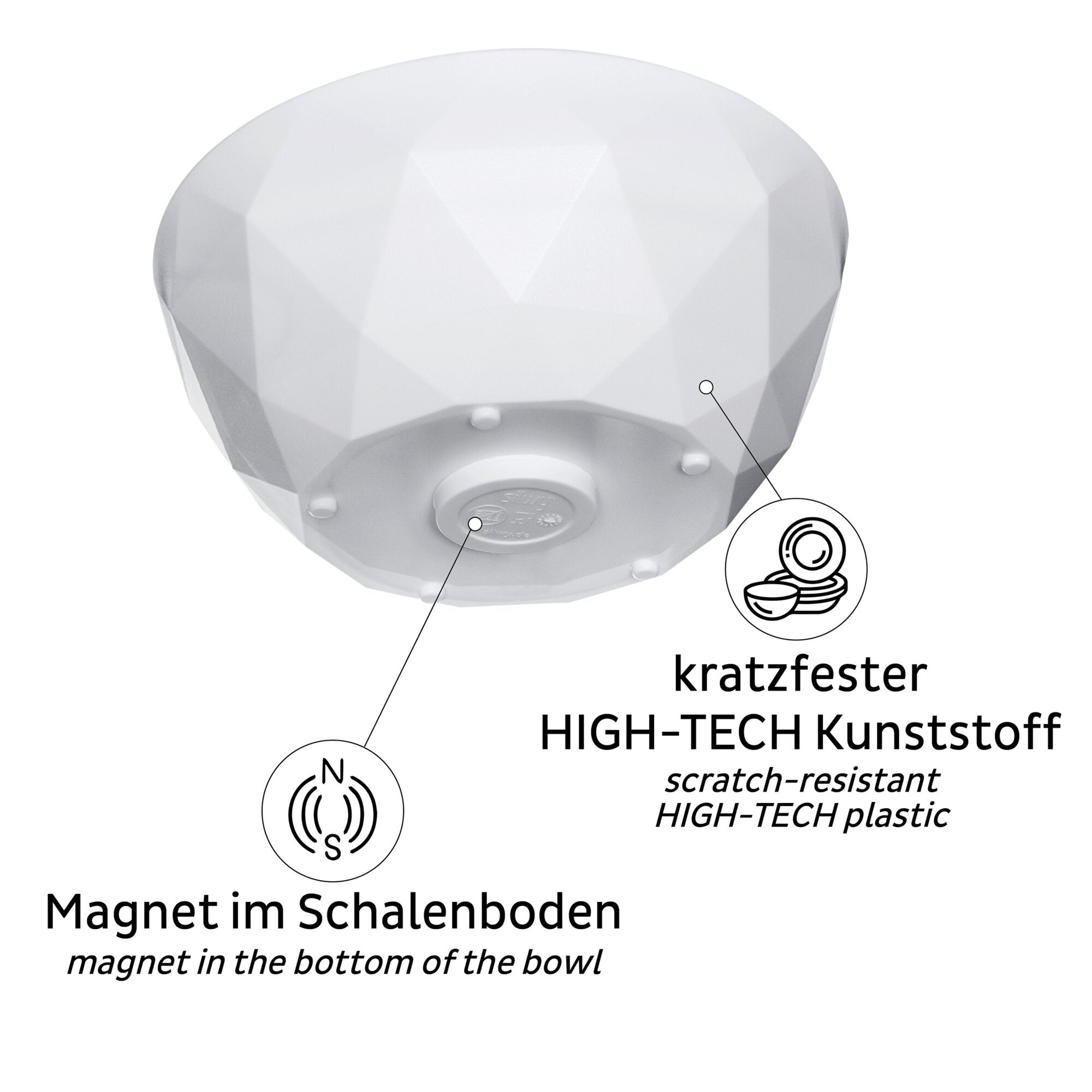 Magnet-Geschirr, Müslischale