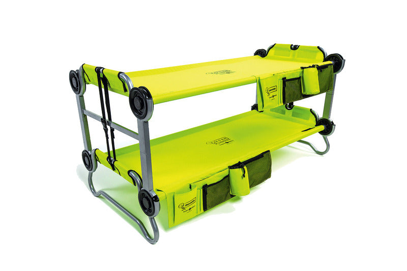 Disc-O-Bed Etagenbett Kids-O-Bunk Kinder Etagenbett lime-grün, pro Bett max. 91kg