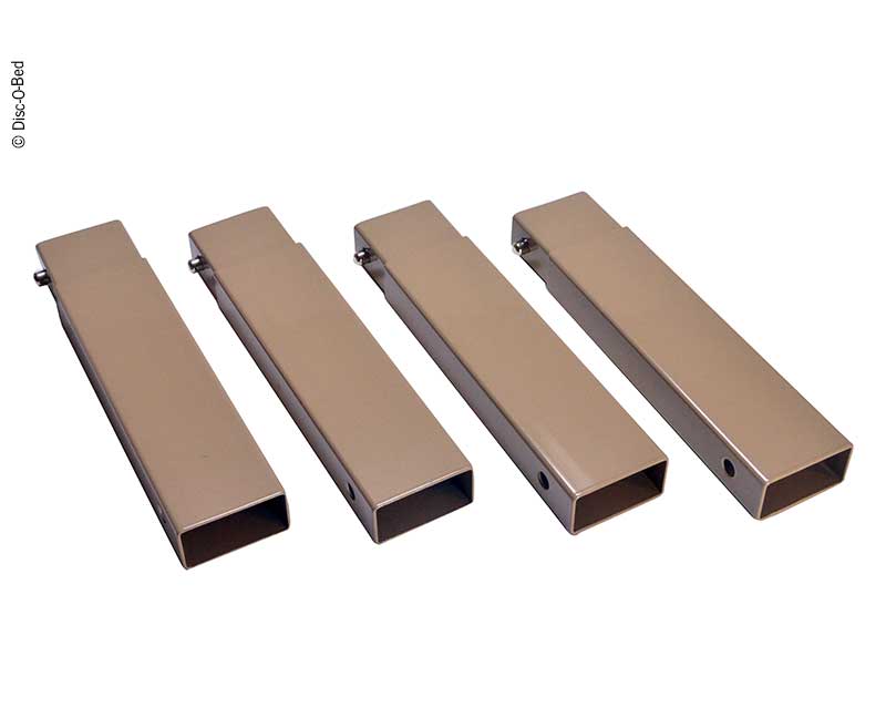 Disc-O-Bed Bein Verlängerung, 4er Set beige