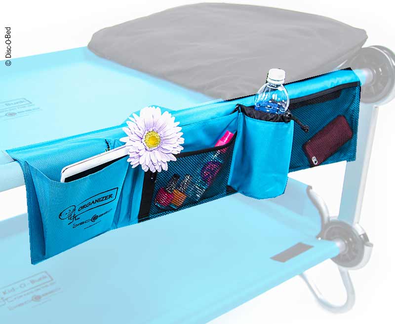 Disc-O-Bed Seitentasche für Disc-o-Bed Betten, Farbe Blau