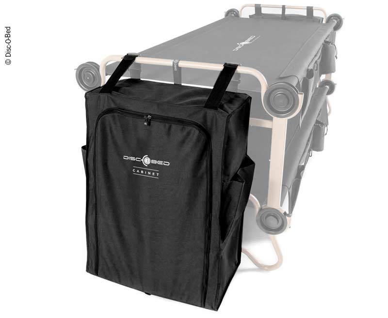 Disc-O-Bed Garderobe Cabinet für Disc-O-Bed L+XL, Farbe Schwarz