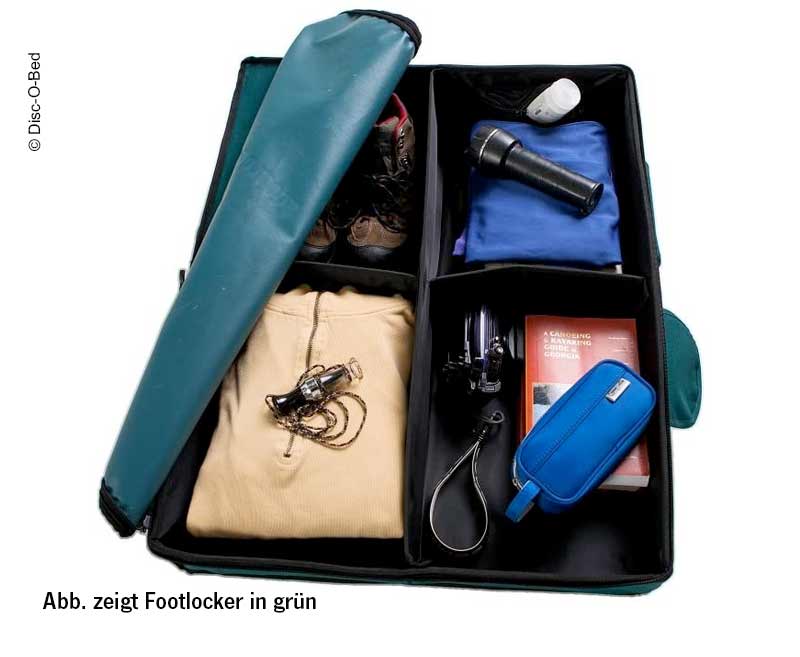 Disc-O-Bed Footlocker in schwarz für Disc-O-Bed Betten L und XL, Schwarz