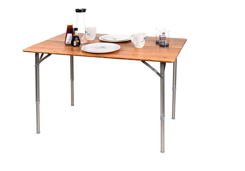Holiday Travel Bambus-Campingtisch 80 × 60 cm
