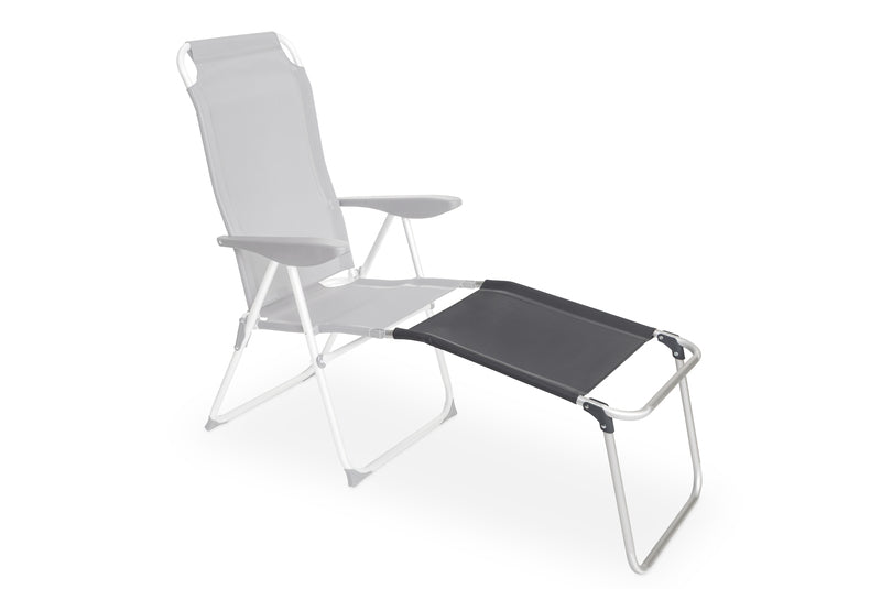 McCamping Macaya – Aluminium-Beinauflage mit Rundrohr-Rahmen