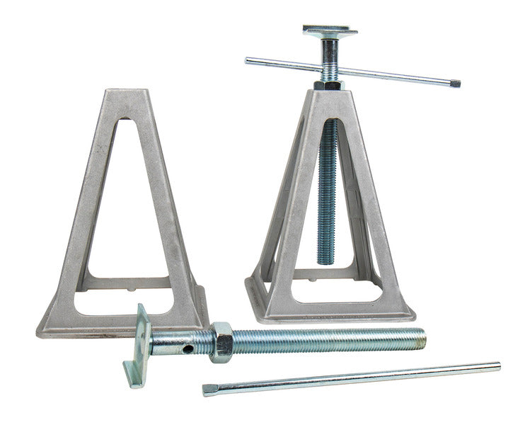 Carbest Hubstützen/Wohnwagenstützbock Aluminium, 2 Stück