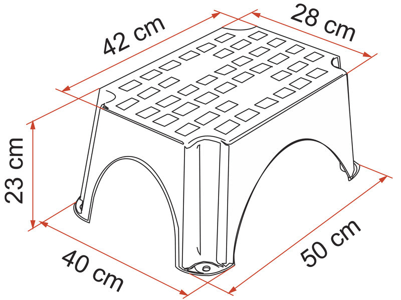 Fiamma PE-Einstiegstufe Step