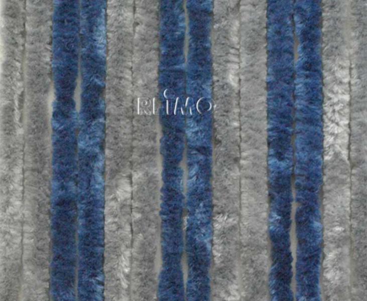 Arisol Flauschvorhang 120x185 grau/blau für Kastenwagen