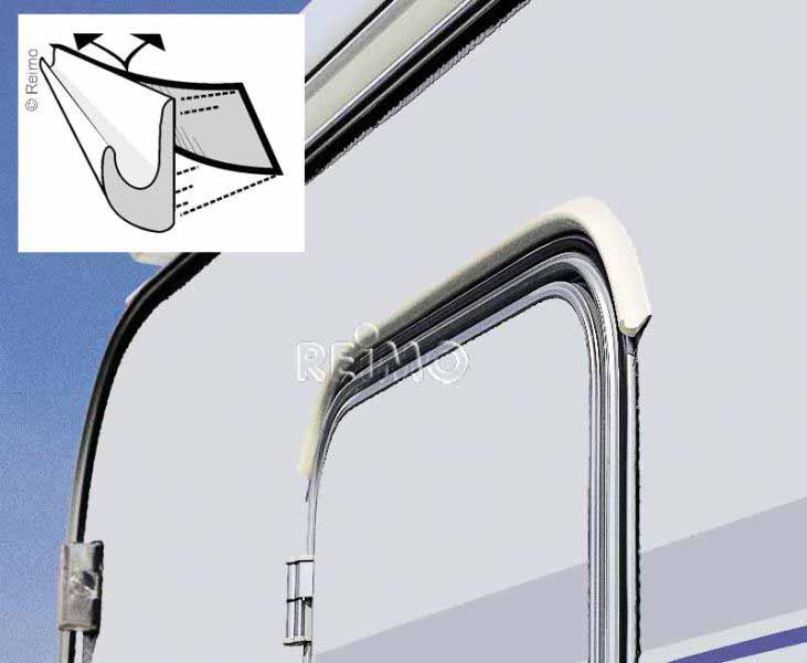 Fiamma Drip Stop Regenrinne 300 cm – Grau