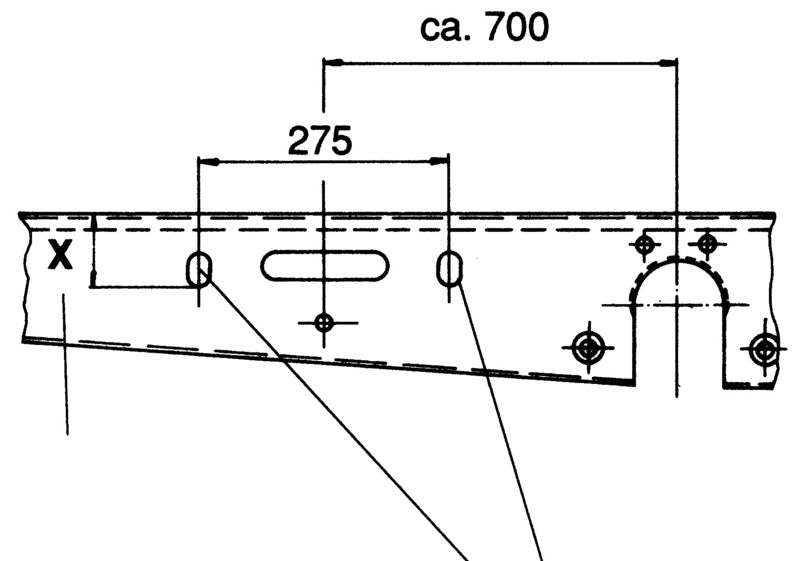 AL-KO Ersatzradhalter EH1, Typ A