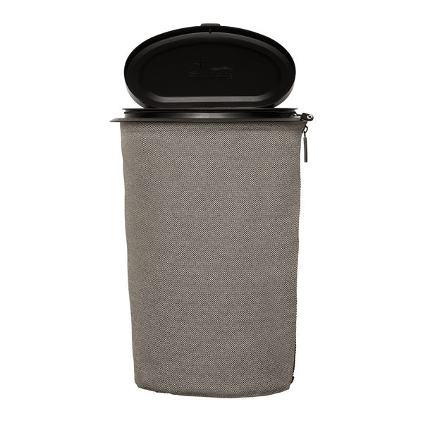 Flextrash Mülleimer, 3 Liter, grau