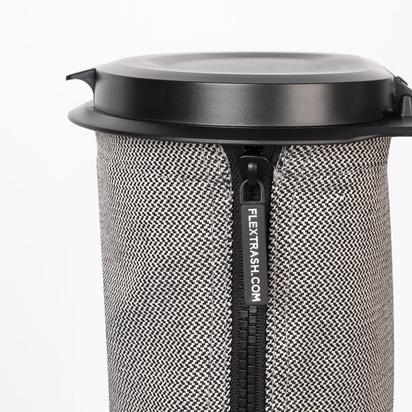 Flextrash Mülleimer, 3 Liter, grau