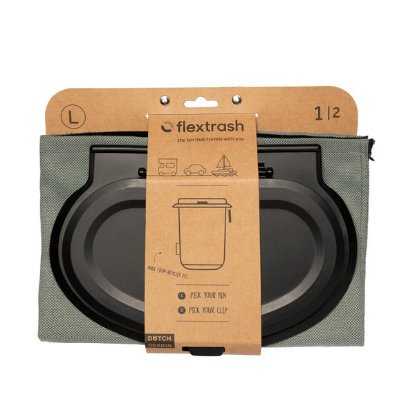 Flextrash Mülleimer Ocean Green - 9 Liter