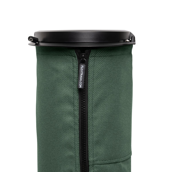 Flextrash-Mülleimer, 9 L, Forest Green
