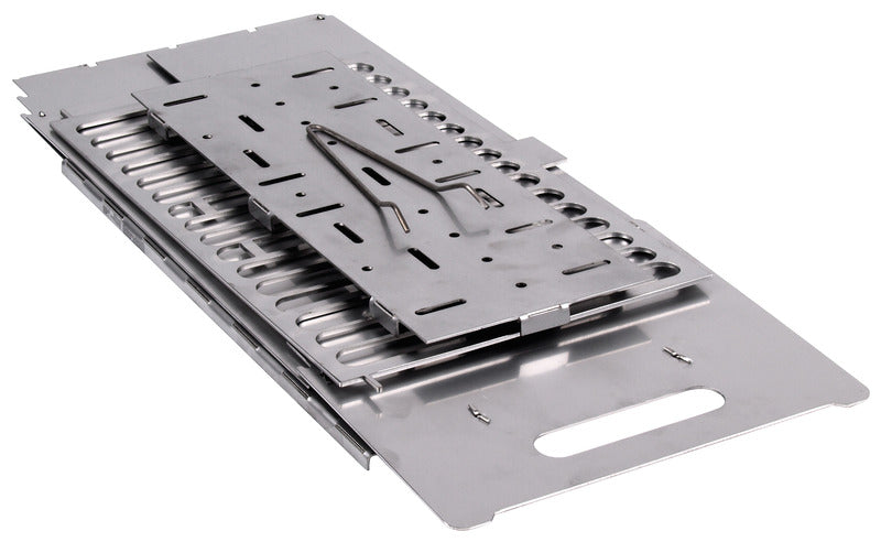 Camp 4 Edelstahl Faltgrill 250x400x220 mm