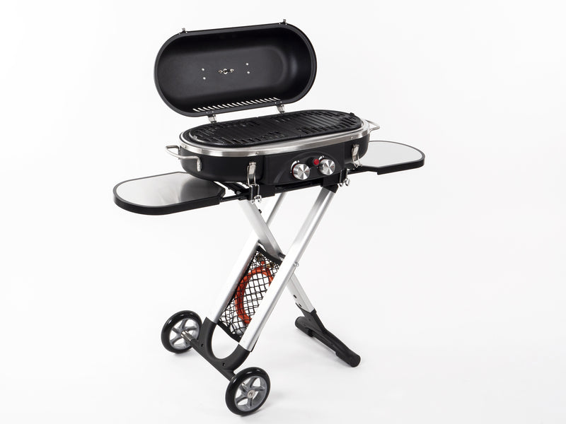 Camp 4 Trolley 2-Flamm-Gasgrill mit Zündsicherung - 50 mbar