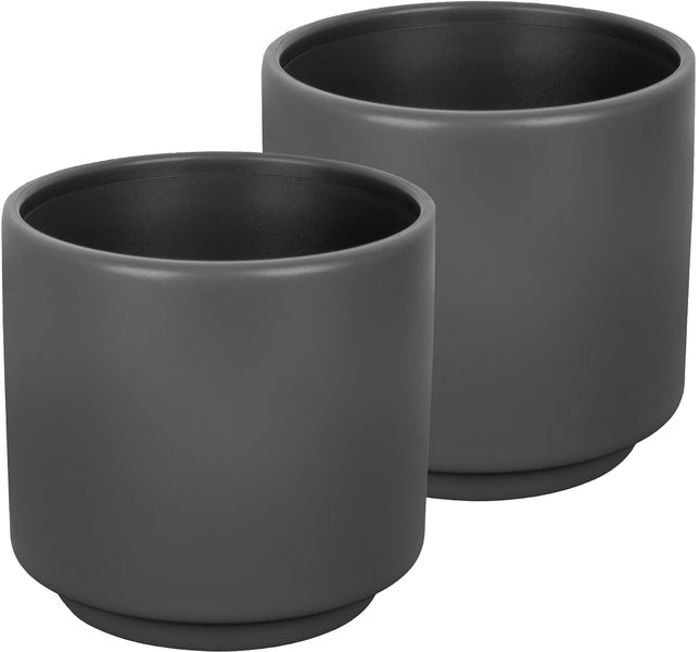 Brunner Dolomit Grey Espressobecher – 2 Stück