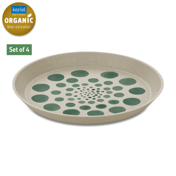 Koziol 4er Set kleine Teller - MONSTERA DOT
