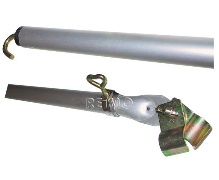 Piper Dachhaken-/Firststange Stahl 1mm – 2,15 - 3,0m, 3-teilig