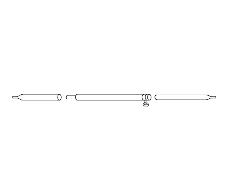 Piper Vordach-Spannstange Stahl 1mm – 2,0 - 2,8m, 3-teilig
