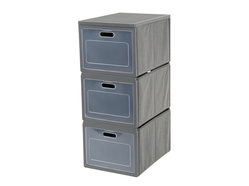 Camp 4 Faltschrank Box 3 - Campingschrank mit 3 Fächern