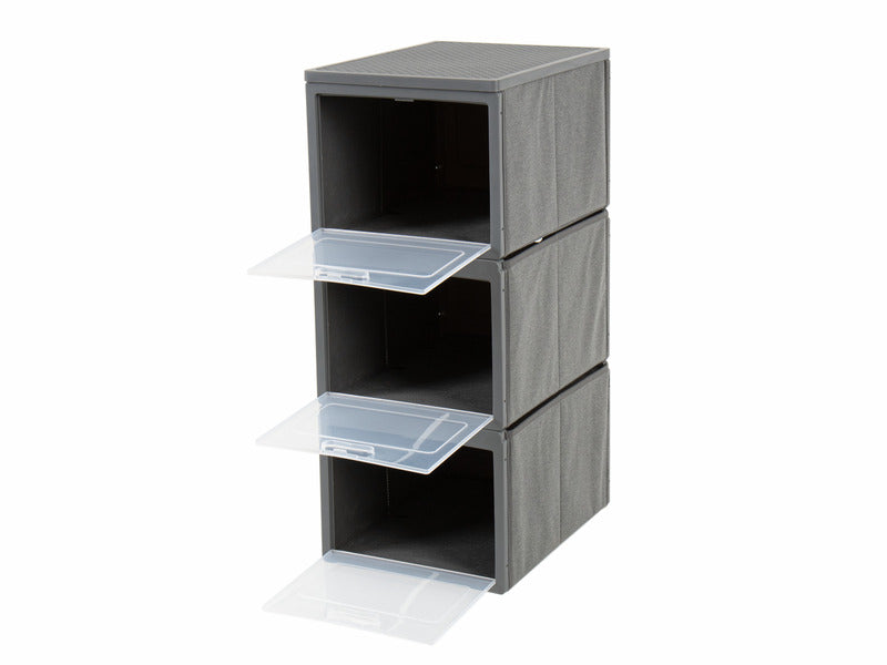 Camp 4 Faltschrank Box 3 - Campingschrank mit 3 Fächern