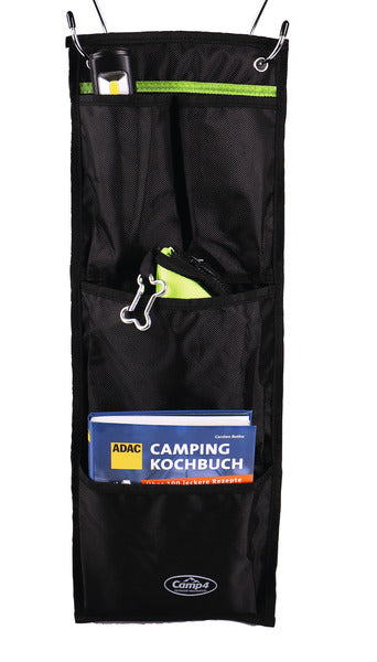 Camp 4 Utensilo TESSA Mini mit Ösenbefestigung oben, schwarz/lime