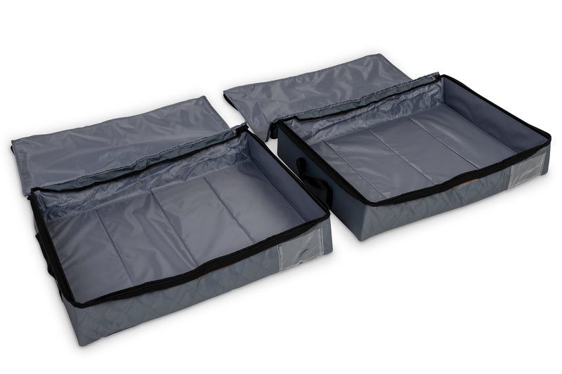 Holiday Travel Faltbox 2er-Set leer und vollständig geöffnet