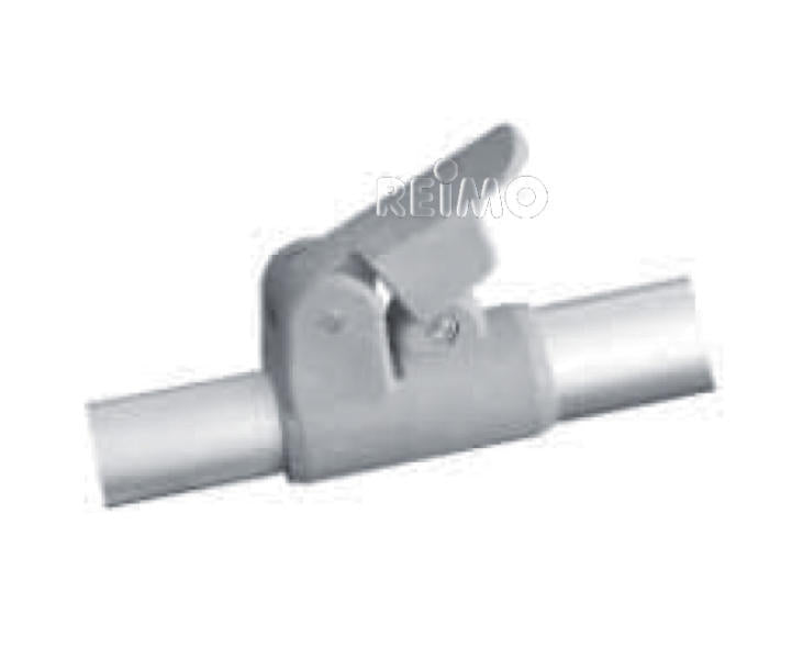 PowerGrip Zeltgestänge-Klemmungen 22/19 – 4 Stück mit Stiftschlüssel