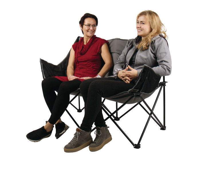 Holiday Travel Faltsofa für 2 Personen - Grau meliert