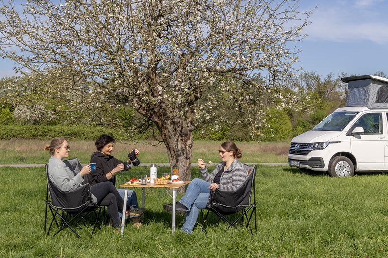 Holiday Travel Faltsofa für 2 Personen - Grau meliert
