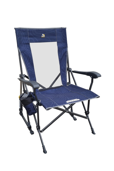 GCI Outdoor Faltstuhl Roadtrip Rocker - Navy-Topo