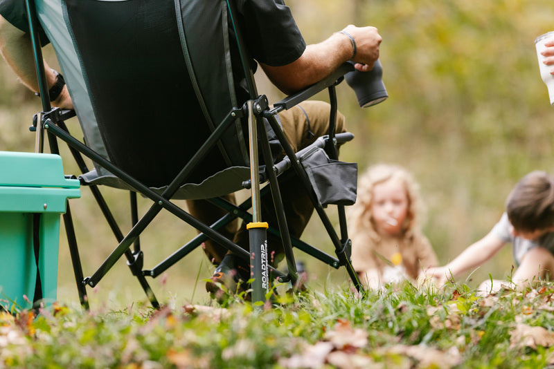 GCI Outdoor Faltstuhl Roadtrip Rocker - Navy-Topo