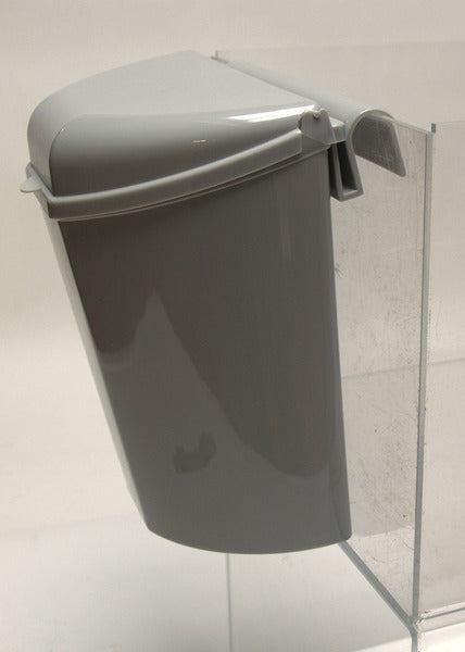 Camp 4 Abfalleimer mit Deckel - 6 l - Grau